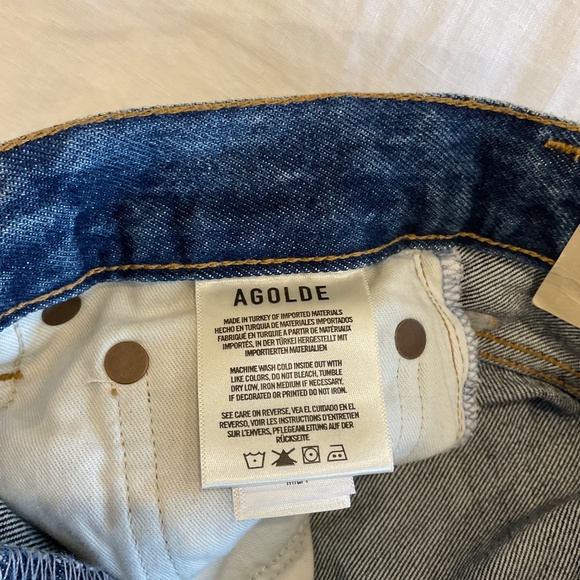 BNWT Agolde Mila Jean Short - Picture 5 of 12